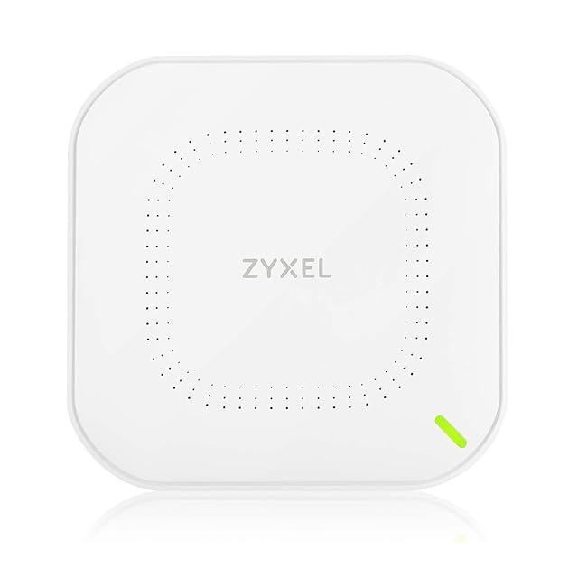 Weiße Access-Point-Scheibe ZYXEL NWA50AXPRO zur Deckenmontage