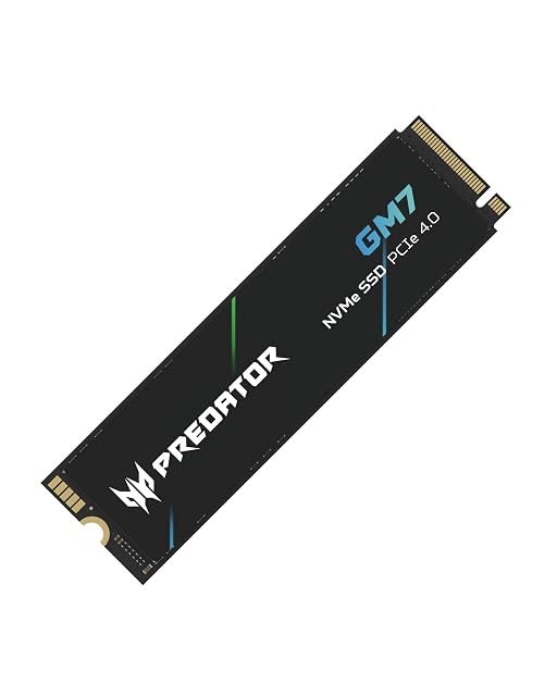 NVMe-SSD Acer Predator GM7 mit 1 TB im Format M.2 2280 auf PCIe 4.0