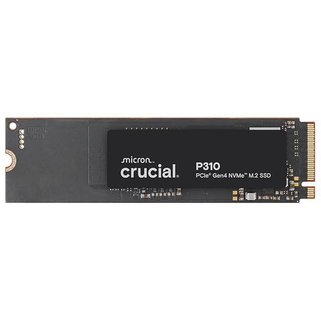 NVMe-SSD Crucial P310 mit 1 TB im Format M.2 2280 auf PCIe Gen 4
