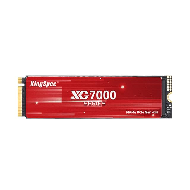 NVMe-SSD KingSpec XG7000 mit 1 TB im Format M.2 2280 auf PCIe 4.0