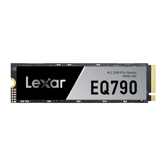 NVMe-SSD Lexar EQ790 mit 1 TB im Format M.2 2280 auf PCIe Gen 4
