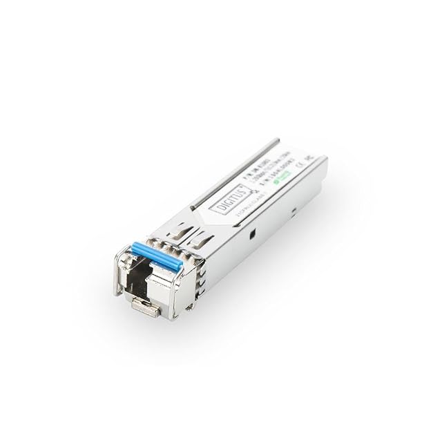 DIGITUS bidirektionales Gigabit-SFP-Modul mit einem einzelnen optischen LC-Anschluss