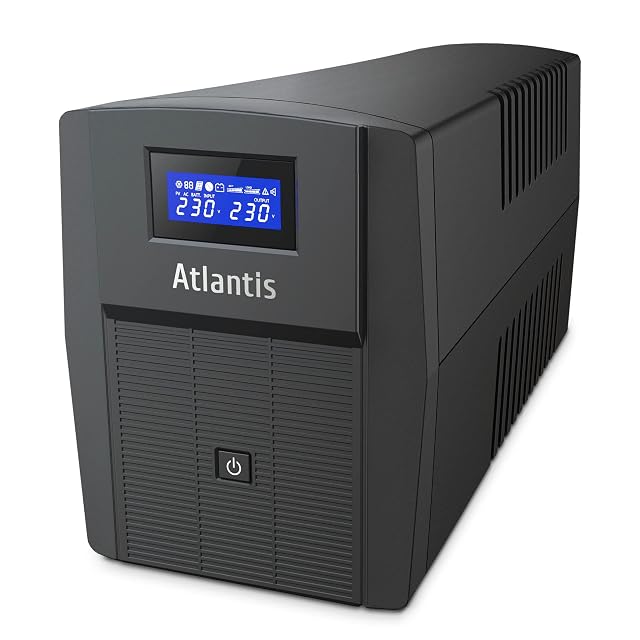 Atlantis A03-HP2003 line-interactive Tower-USV mit LCD-Anzeige