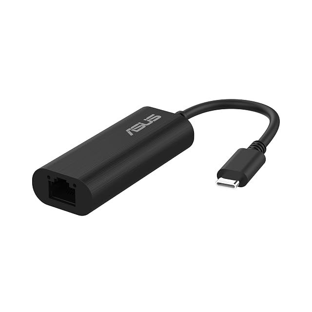 ASUS USB-C2500 V2 Adapter von USB-C auf 2.5G-Ethernet mit RJ45-Buchse